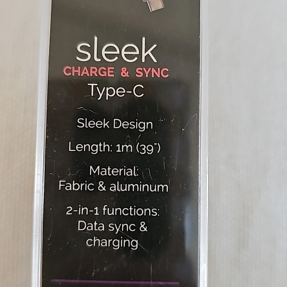 USB with C charger nwt